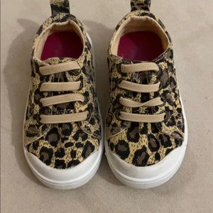Cute leopard print sneakers